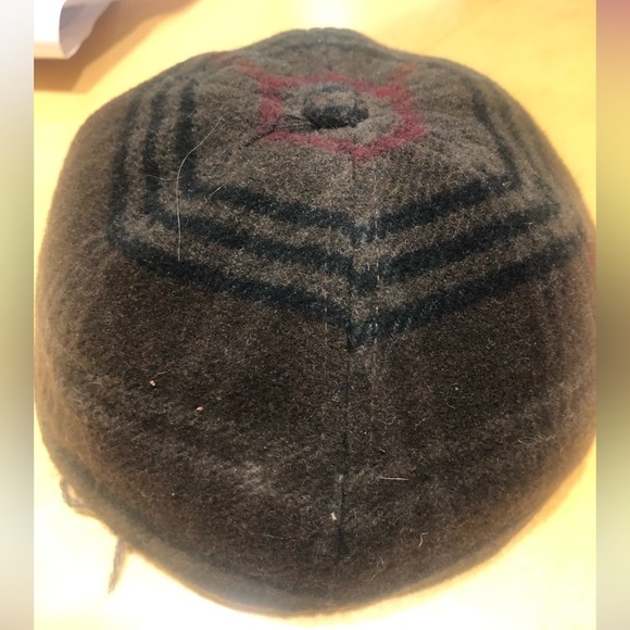 MAGILL INC Vintage Sherlock Wool Blend Brown Plaid Cap - Picture 2 of 5